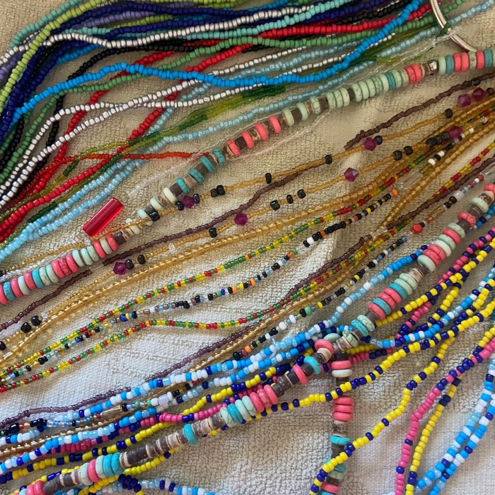 Hand made waist beads customized